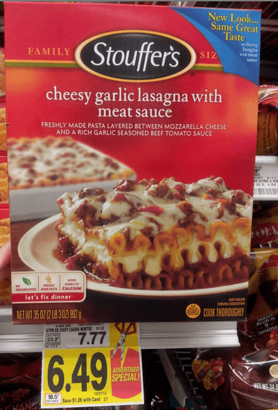 New Stouffer's Coupon for Kroger Sale! Feed The Family For ONLY $5 ...