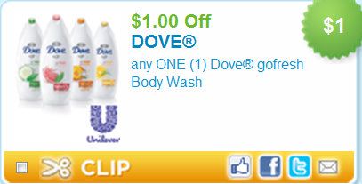 dove body wash