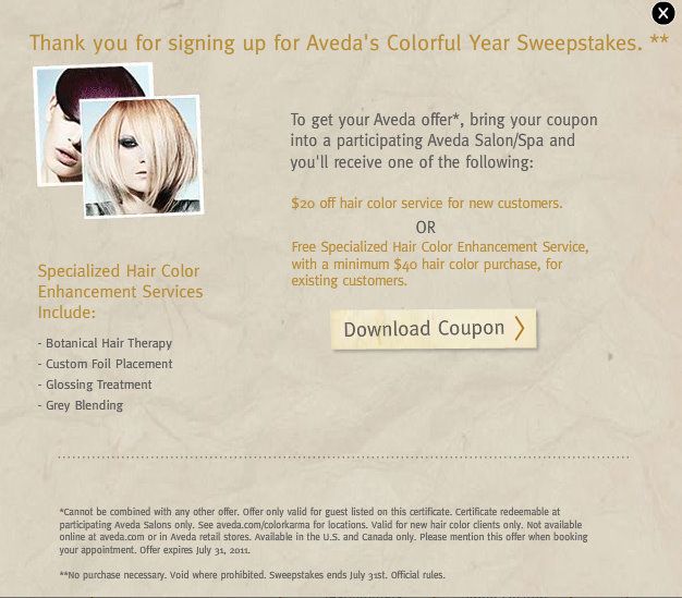 aveda color
