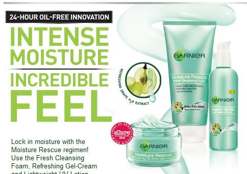 garnier moisture