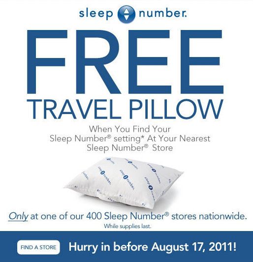 sleep number pillow