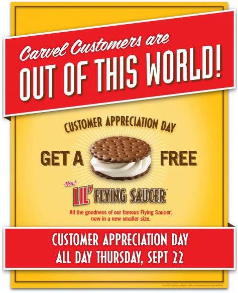 Carvel Customer Appreciation Day