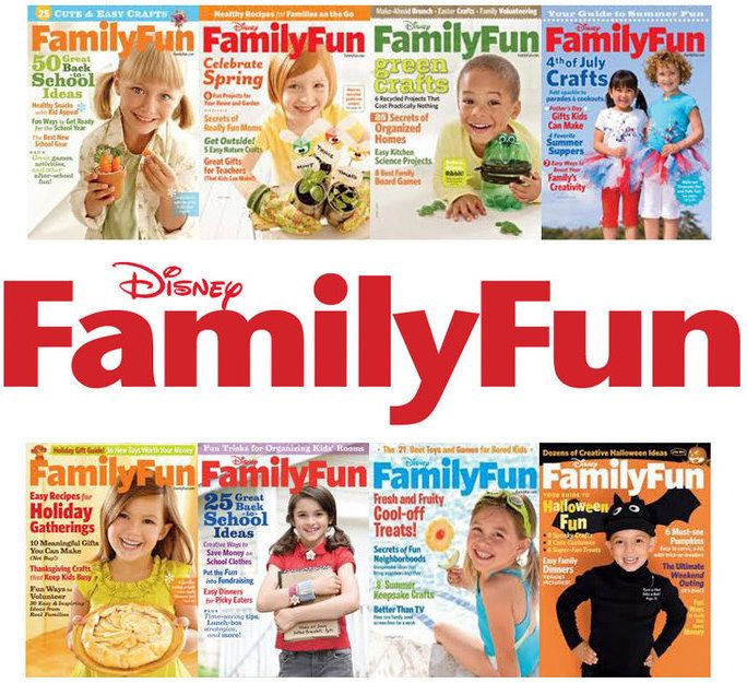 Disney Family Fun Magazine
