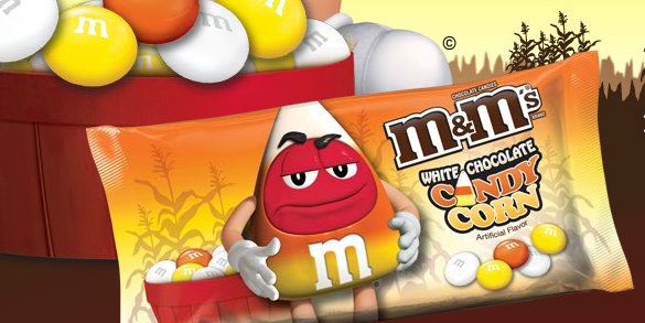 m&ms candy corn
