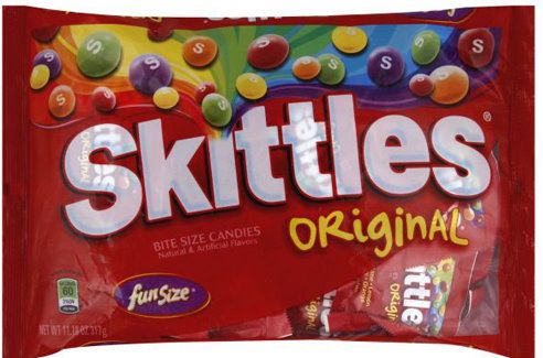 skittles fun size