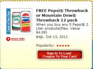 free pepsi