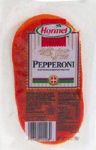 hormel pepperoni flat