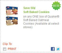 quaker cookies