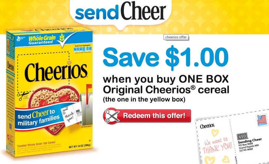 Cheerios Coupon