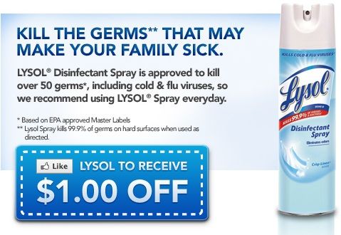 Lysol coupon