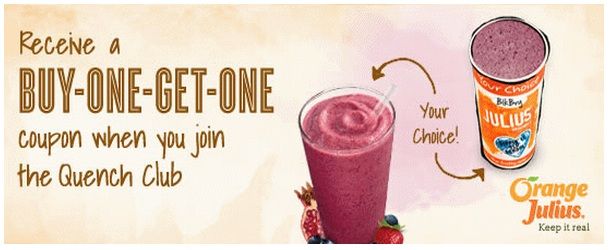Orange Julius Quench Club
