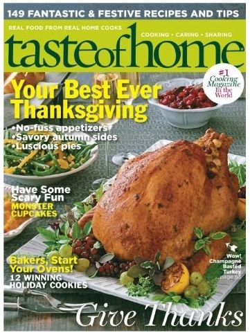 Taste of Home Magazine