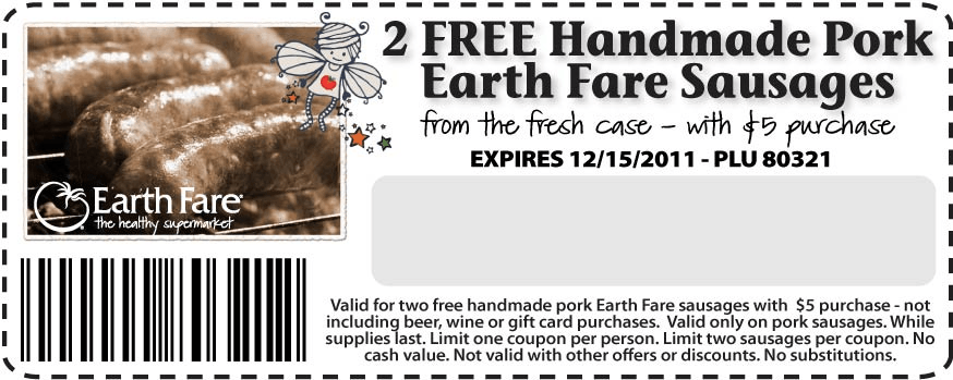 earthfare sausage