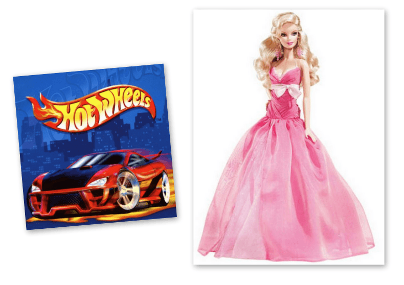 barbie hot wheels