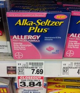 Alka Seltzer Plus