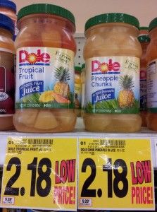 Kroger Dole Jar