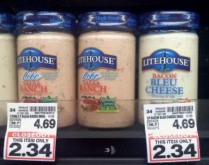Kroger Litehouse Dressing Closeout