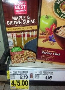 Kroger Moms Best Oatmeal
