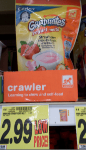 gerber yogurt melts