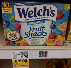 welchs fruit snacks