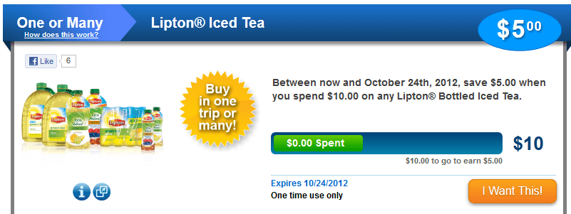 lipton one or many
