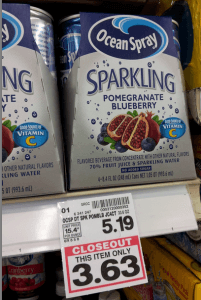 ocean spray closeout