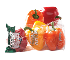 tri-colored peppers