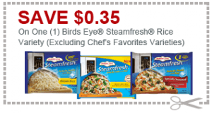 birdseye coupon
