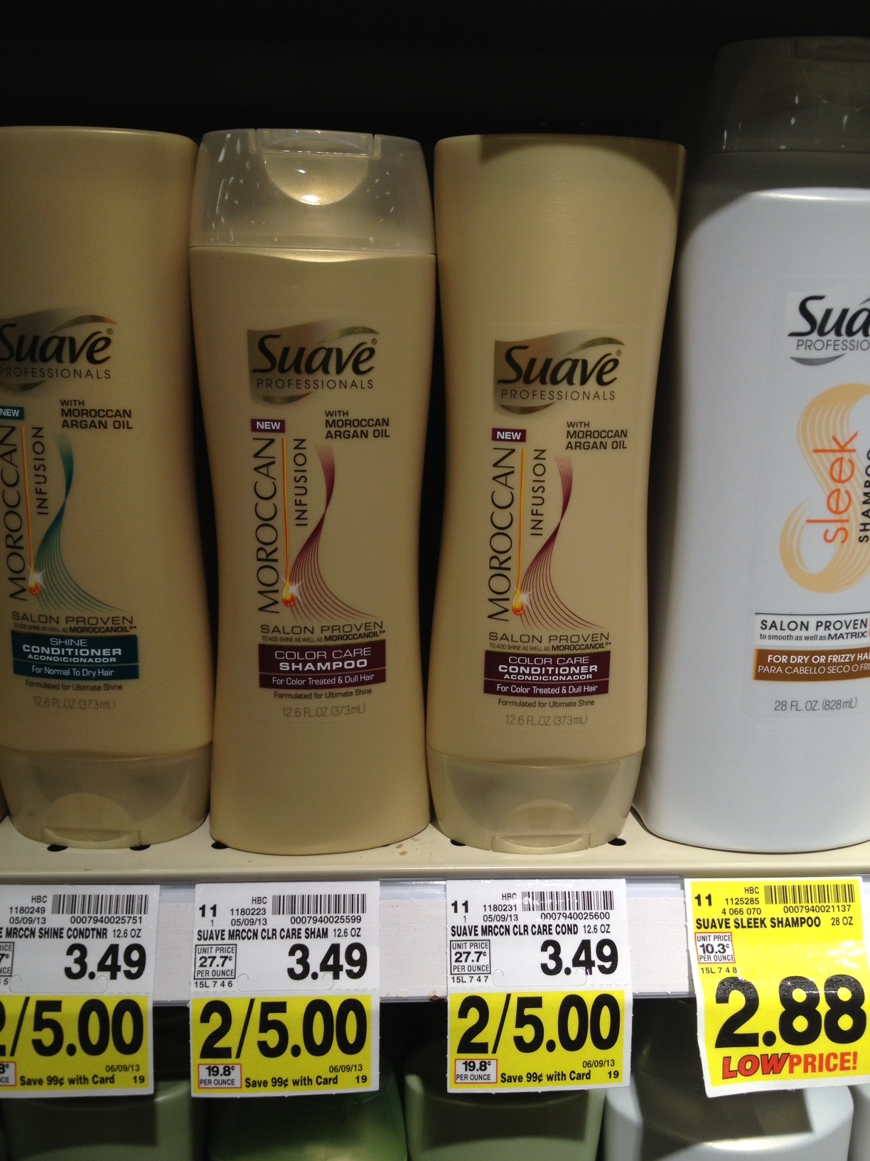 Suave Professionals Moroccan Oil Infusion Shine Shampoo, 12.6 fl oz - Kroger