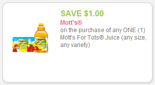Mott's Coupon