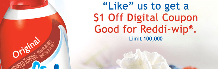 Reddi Wip coupon Reddi Wip coupon