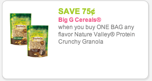Nature Valley Granola coupon Nature Valley Granola coupon