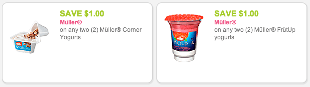 Muller Yogurt coupons