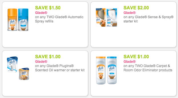 Glade Coupons