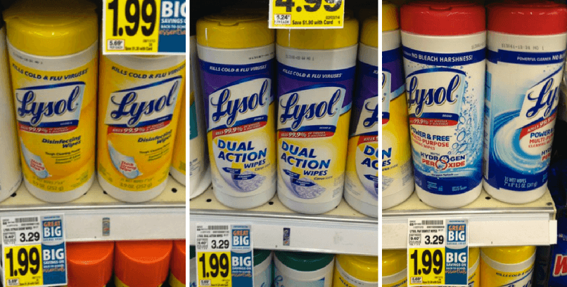 Lysol Wipes Kroger