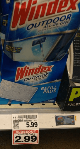 Windex Closeout Kroger