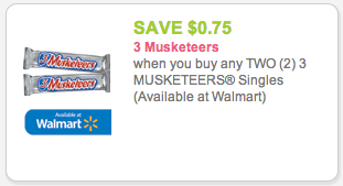 3 Musketeers coupon