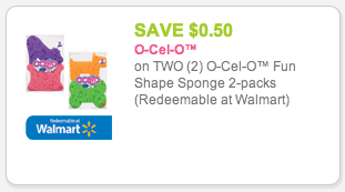 O-Cel-O sponges coupon