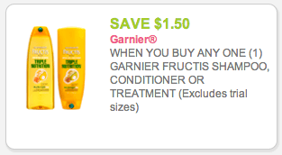 garnier fructis coupon