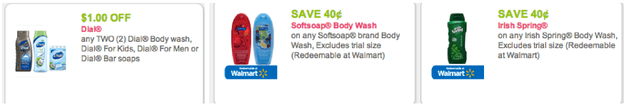 body wash coupons