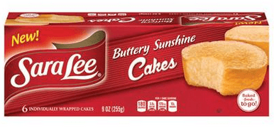 Sara Lee Snack Cakes Coupon