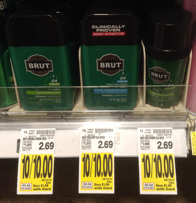 brut deodorant free