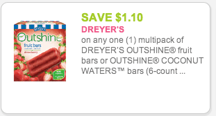 Edy's Outshine coupon