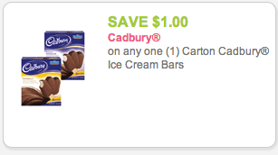 Cadbury coupon