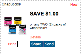 chapstick coupon