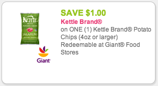 Kettle Brand Chips coupon