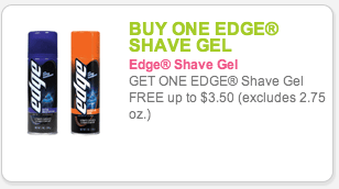 edge shave gel coupon