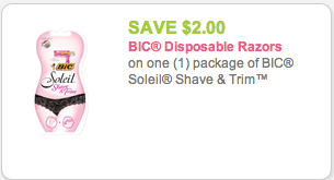 bic soleil coupon