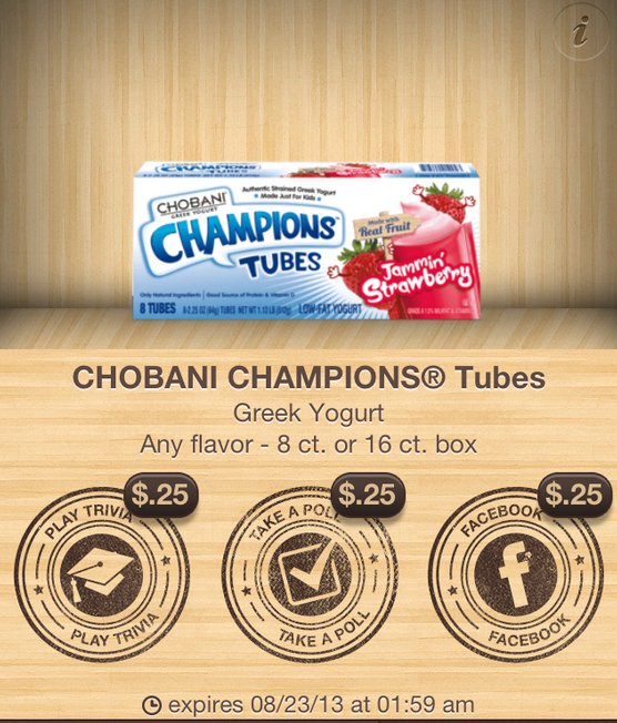  Chobani coupon