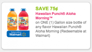 Hawaiian Punch coupon